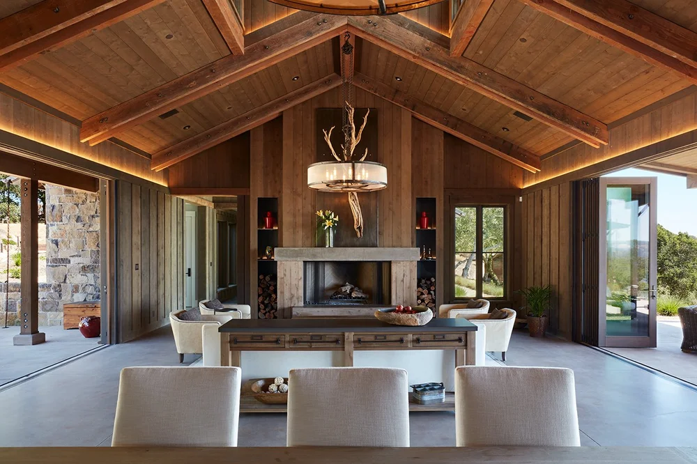 Editorial interior detail of a Vierra Fine Homes residence